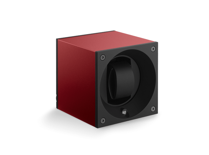 SwissKubik Master Box : Brushed Red Aluminium - The Independent Collective