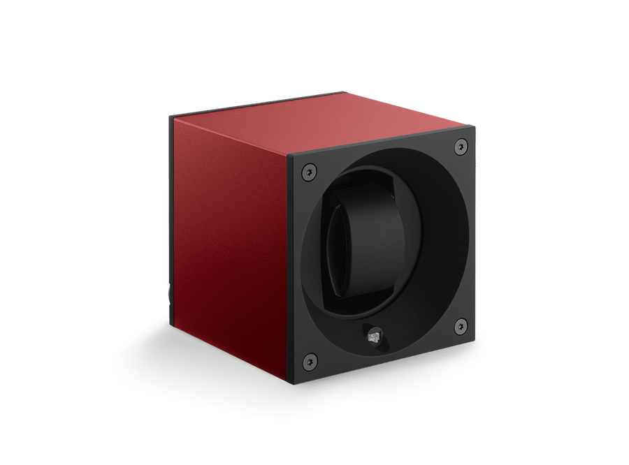 SwissKubik Master Box : Brushed Red Aluminium - The Independent Collective