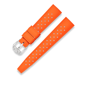 SQUALE STRAP - Orange Homage Tropic Rubber Strap 20mm