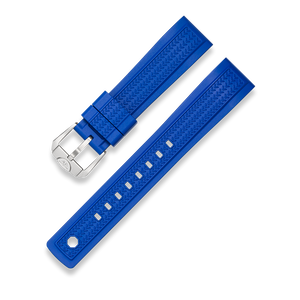SQUALE STRAP - Von Buren Pro Blue Rubber Strap 20mm