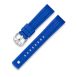 SQUALE STRAP - Von Buren Pro Blue Rubber Strap 20mm