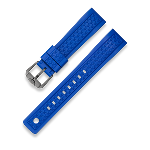 SQUALE STRAP - Von Buren Pro Blue Rubber Strap 20mm