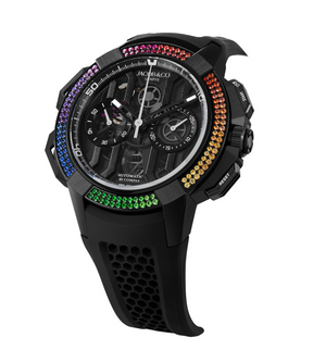Jacob & Co. Epic X Chrono 44m - Pave Rainbow