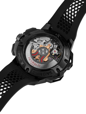 Jacob & Co. Epic X Chrono 44m - Pave Rainbow