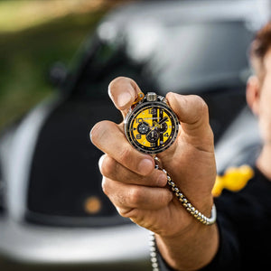 Bomberg BOLT - 68 Racing Carbon YB - The Independent CollectiveBomberg BOLT - 68 Racing Carbon YB BS45CHSP.059 - 33.12C