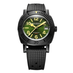 DepthMaster Numerals - Black & Green | 14135A01 - The Independent CollectiveDepthMaster Numerals - Black & Green | 14135A01 