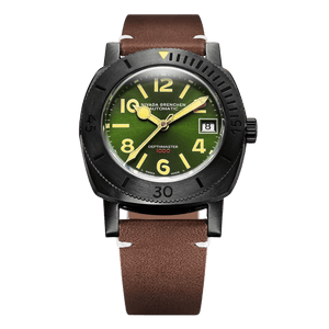 DepthMaster Numerals - Black & Green | 14135A01 - The Independent CollectiveDepthMaster Numerals - Black & Green | 14135A01 