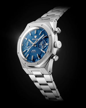 F77 SST Chrono Mecaquartz Blue MK2 - The Independent CollectiveF77 SST Chrono Mecaquartz Blue MK2 