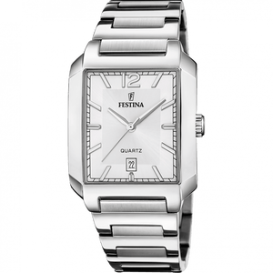 FESTINA ON THE SQUARE - Mens Silver F20677/2 - The Independent CollectiveFESTINA ON THE SQUARE - Mens Silver F20677/2 F20677/2