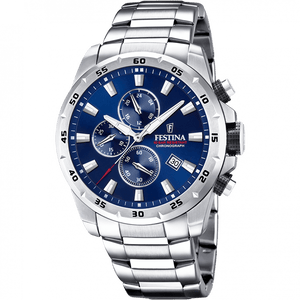 FESTINA TIMELESS CHRONOGRAPH - BLUE - The Independent CollectiveFESTINA TIMELESS CHRONOGRAPH - BLUE F20463/2
