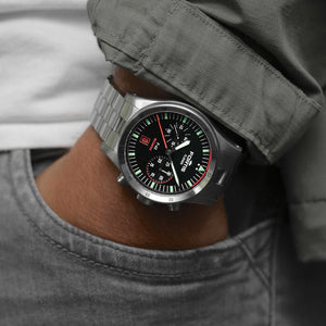 FORTIS Flieger F - 43 Bicompax - Original - The Independent Collective F4240004
