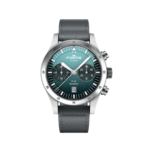 FORTIS Flieger F - 43 Bicompax - Petrol - The Independent Collective F4240009