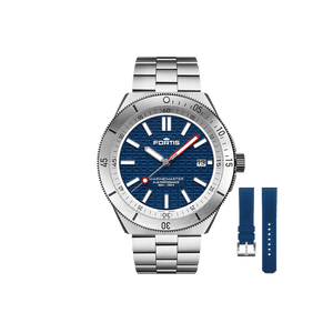 FORTIS Marinemaster M - 40 - Blue Japan - The Independent Collective F8120012
