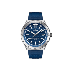 FORTIS Marinemaster M - 40 - Ocean Blue - The Independent Collective F8120028