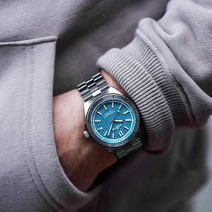 FORTIS Marinemaster M - 40 - Serenity Blue - The Independent Collective F8120003