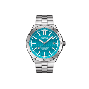 FORTIS Marinemaster M - 40 - Serenity Blue - The Independent Collective F8120004