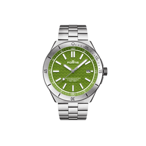 FORTIS Marinemaster M - 40 - Woodpecker Green - The Independent Collective F8120008