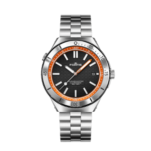 FORTIS Marinemaster M - 44 - Amber Orange - The Independent Collective F8120013