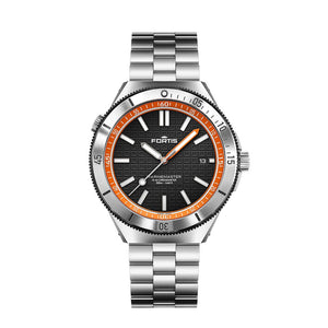FORTIS Marinemaster M - 44 - Amber Orange - The Independent Collective F8120014