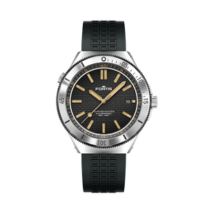 FORTIS Marinemaster M - 44 - Black Resin - The Independent Collective F8120017