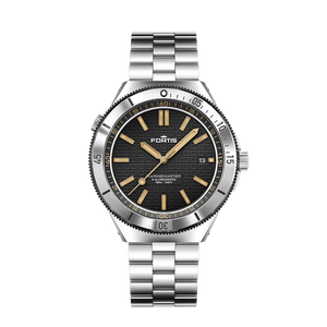 FORTIS Marinemaster M - 44 - Black Resin - The Independent Collective F8120017