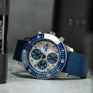 FORTIS Novonaut N-42 TR - Halo Blue - The Independent CollectiveFORTIS Novonaut N-42 TR - Halo Blue F2040022