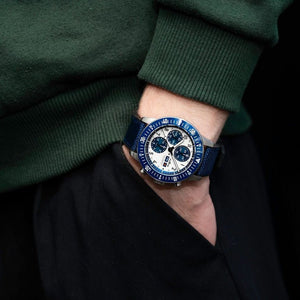 FORTIS Novonaut N-42 TR - Halo Blue - The Independent CollectiveFORTIS Novonaut N-42 TR - Halo Blue F2040022