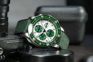 FORTIS Novonaut N-42 TR - Halo Green - The Independent CollectiveFORTIS Novonaut N-42 TR - Halo Green F2040023