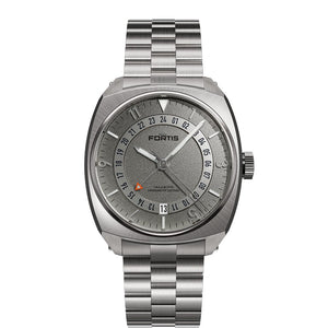 FORTIS Vagabond GMT - Stormy Grey - The Independent Collective F6660000