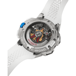 Jacob & Co. Epic X Chrono 44m - White Ceramic and Titanium - The Independent CollectiveJacob & Co. Epic X Chrono 44m - White Ceramic and Titanium EC430.20.AB.AA.A