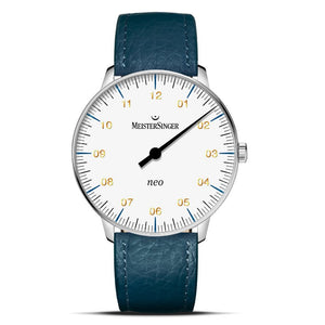 MeisterSinger : Neo Sapphire - White with Gold - The Independent Collective NES901G