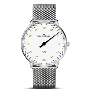 MeisterSinger : Neo Sapphire - White with Gold - The Independent Collective NES901GM