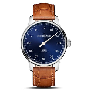 MeisterSinger : Nº3 38mm Sunburst Blue - The Independent Collective BM9908