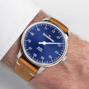 MeisterSinger : Nº3 38mm Sunburst Blue - The Independent Collective BM9908