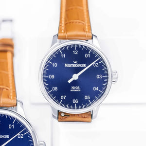 MeisterSinger : Nº3 38mm Sunburst Blue - The Independent Collective BM9908