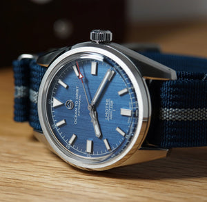 OCEAN TO ORBIT LHOTSE - BLUE STEEL RED TIP ADVENTURE STRAP - The Independent Collective