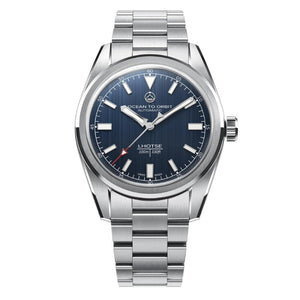 OCEAN TO ORBIT LHOTSE - BLUE STEEL RED TIP BRACELET - The Independent Collective