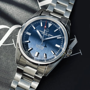 OCEAN TO ORBIT LHOTSE - BLUE STEEL RED TIP BRACELET - The Independent Collective