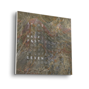 Qlocktwo Earth 45 Creators Edition Glintscape