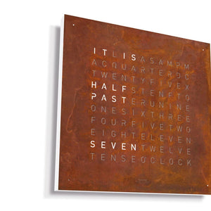 Qlocktwo Creators Edition Rust - Display Model - The Independent CollectiveQlocktwo Creators Edition Rust - The Independent CollectiveQlocktwo Creators Edition Rust - The Independent Collective Watches QT4ENRT