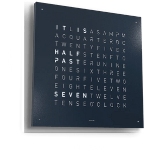 Qlocktwo Earth 45 Midnight - The Independent CollectiveQlocktwo Earth 45 Midnight QT4ENMNPC-AU