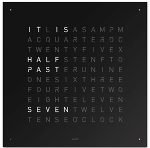 Qlocktwo Earth 90 Black Pepper - The Independent CollectiveQlocktwo Earth 90 Black Pepper