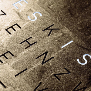 Qlocktwo Earth 90 Creators Edition Gold - The Independent CollectiveQlocktwo Earth 90 Creators Edition Gold 
