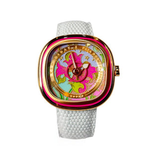 SEVENFRIDAY C2/01 Papa Don't Preach Golden Flower - Strap - The Independent Collective C2/01S