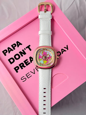 SEVENFRIDAY C2/01 Papa Don't Preach Golden Flower - Strap - The Independent Collective C2/01S
