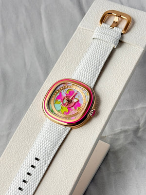 SEVENFRIDAY C2/01 Papa Don't Preach Golden Flower - Strap - The Independent Collective C2/01S