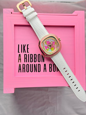 SEVENFRIDAY C2/01 Papa Don't Preach Golden Flower - Strap - The Independent Collective C2/01S