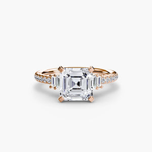 Solitaire with Pavé 4 - The Independent CollectiveSolitaire with Pavé 4 