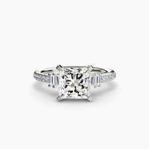 Solitaire with Pavé 4 - The Independent CollectiveSolitaire with Pavé 4 