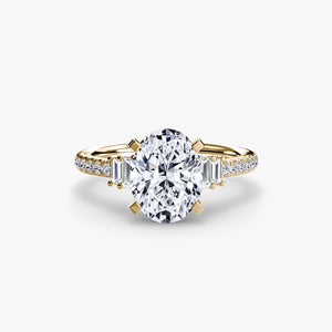 Solitaire with Pavé 4 - The Independent CollectiveSolitaire with Pavé 4 